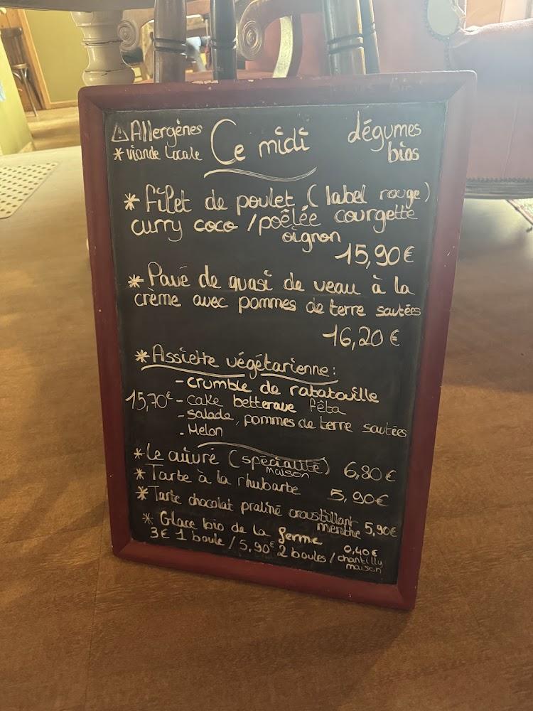 Le Jardin Samovar - Menu Image 1